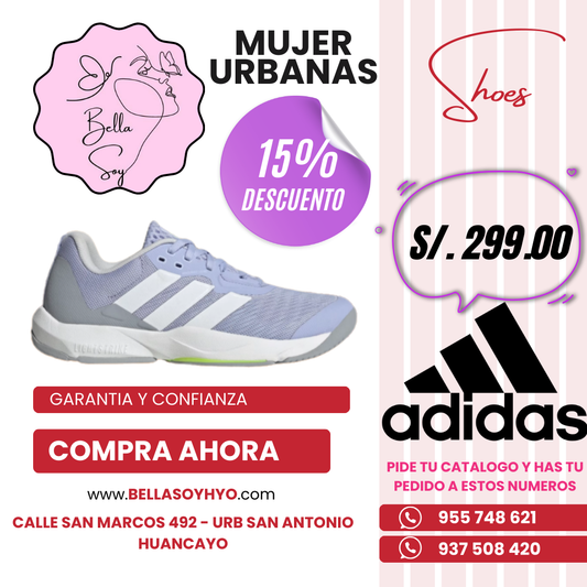 ZAPATILLA MUJER RUNNING - ESTILO 37