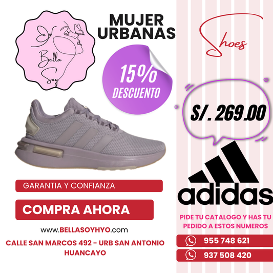 ZAPATILLA MUJER RUNNING - ESTILO 39