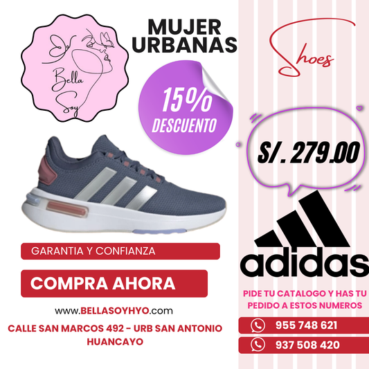 ZAPATILLA MUJER RUNNING - ESTILO 40